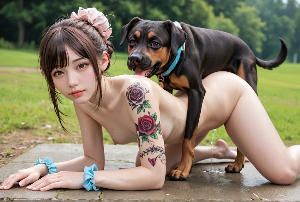 麗華ね～犬と遊んじゃった～