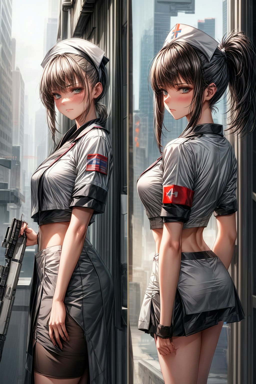 Cyberpunk nurse