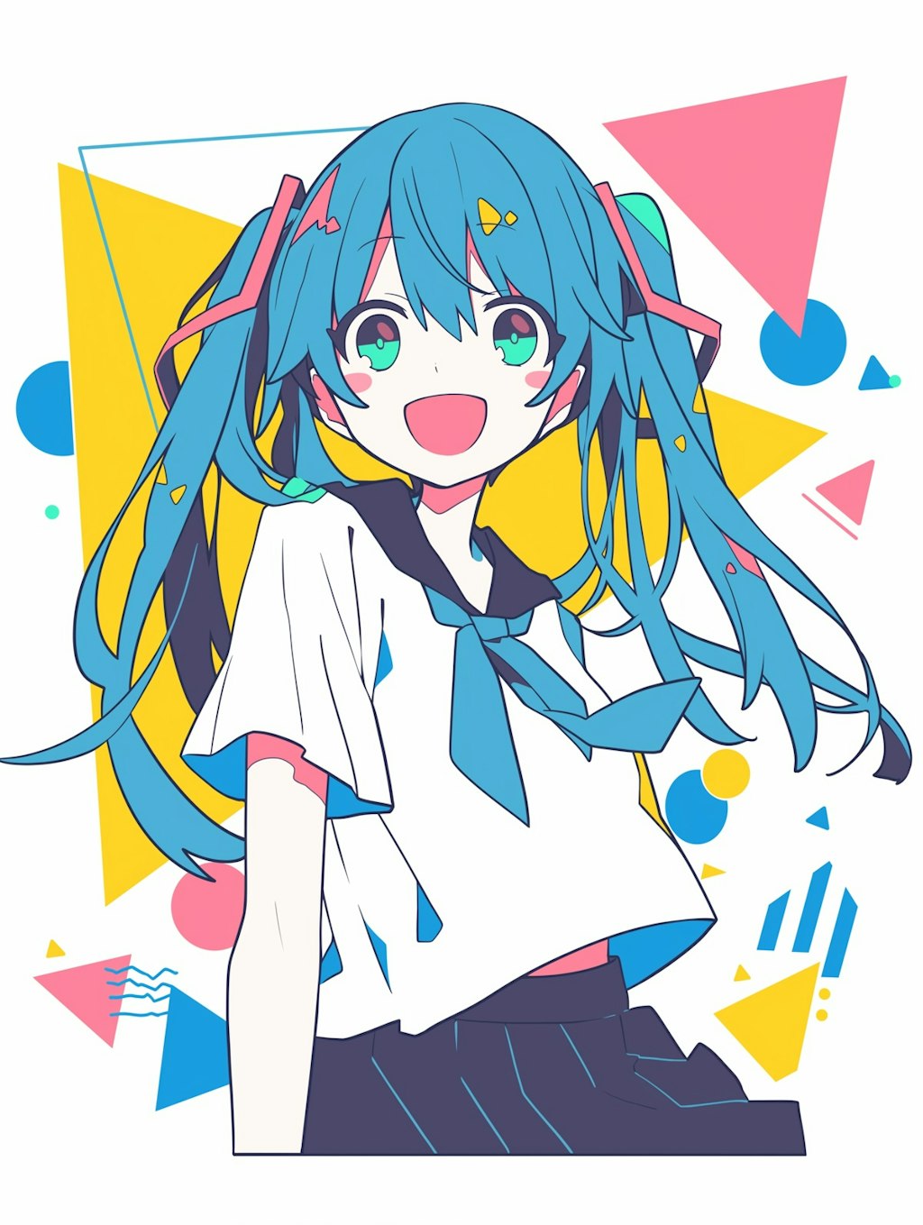 初音ミク --p