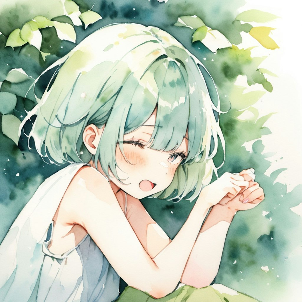 水彩画emotion