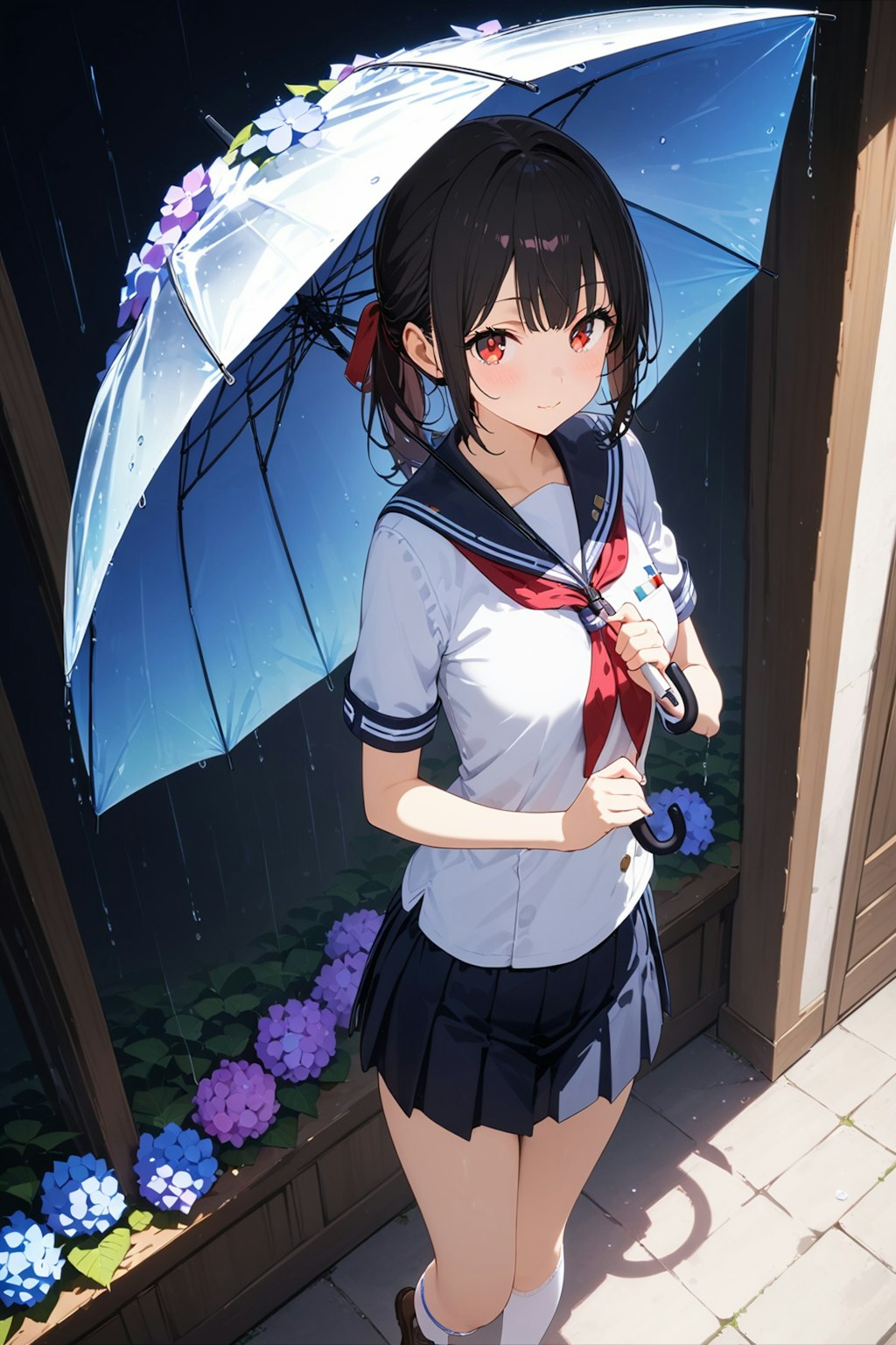 今日も雨