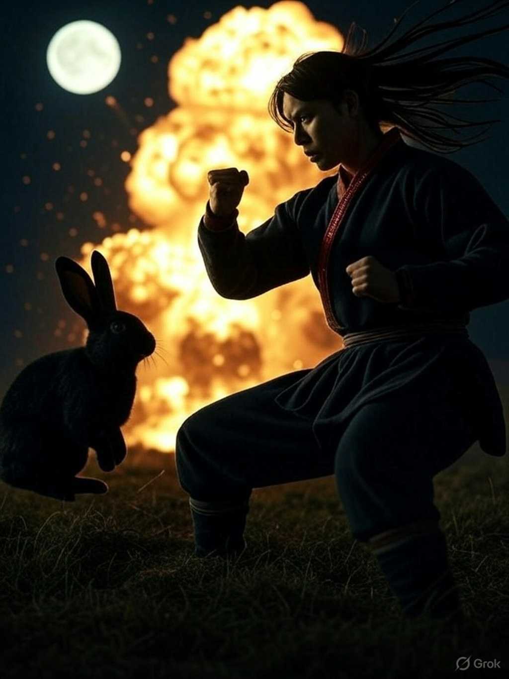 小説『漆黒のヤミビト、メインは冥土ウサギ』【ニャンノ世界】