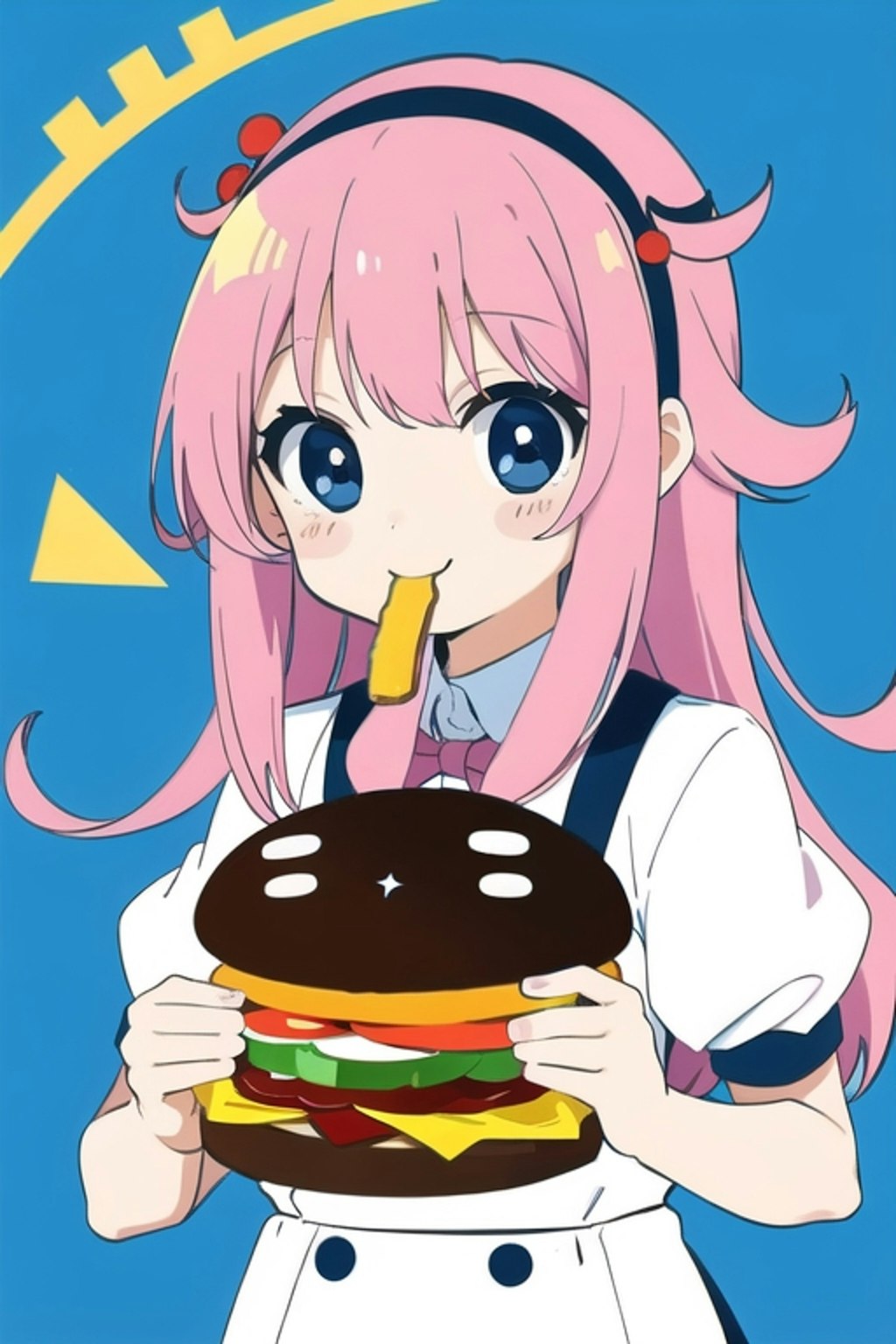 ハンバーガーたべよう！