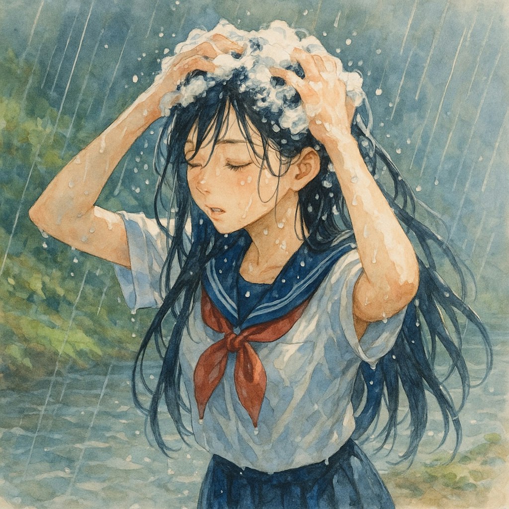 雨の日は楽ちん。