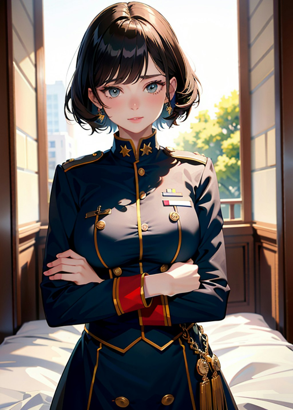 軍服お姉さん