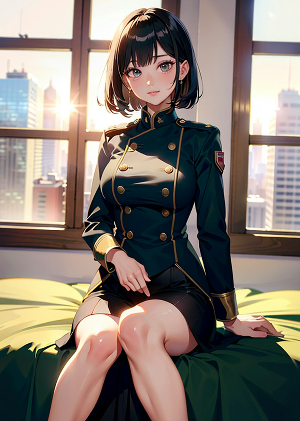 軍服お姉さん