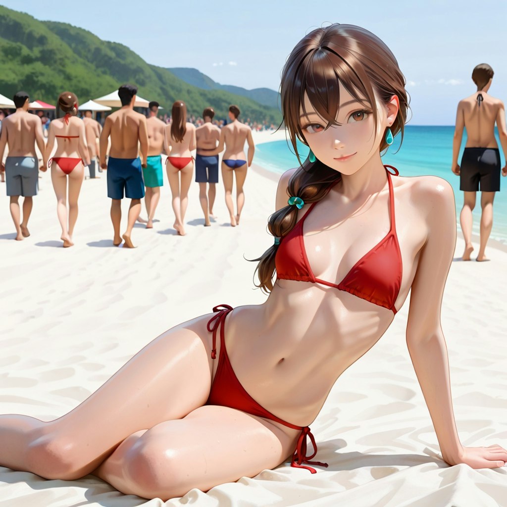 歩美 南国のリゾートで休暇中 (5)