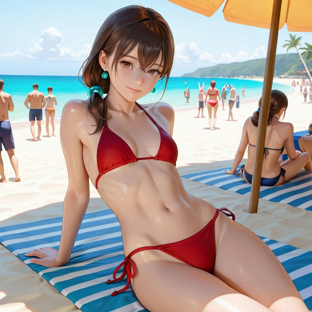 歩美 南国のリゾートで休暇中 (5)