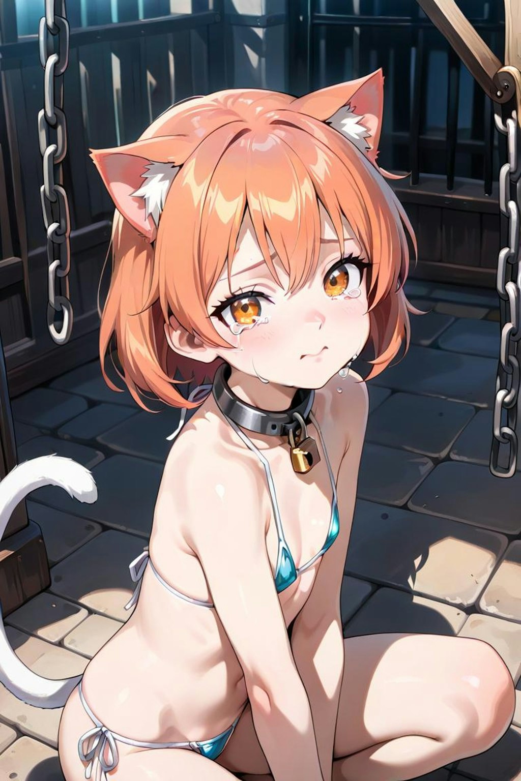 猫耳捕獲