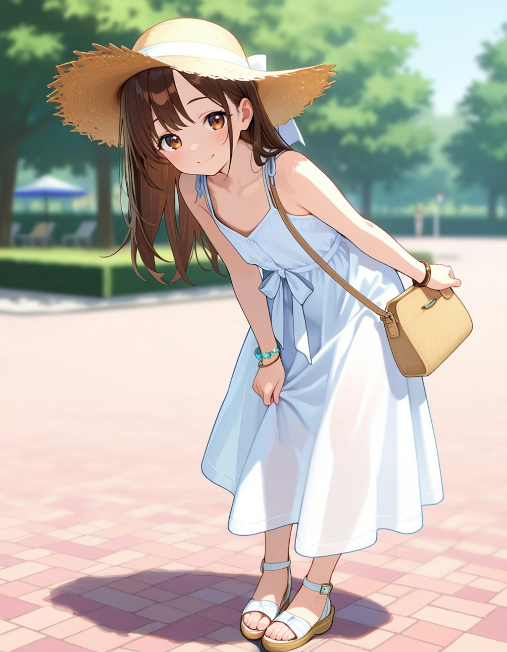 風にふわり、恋の予感