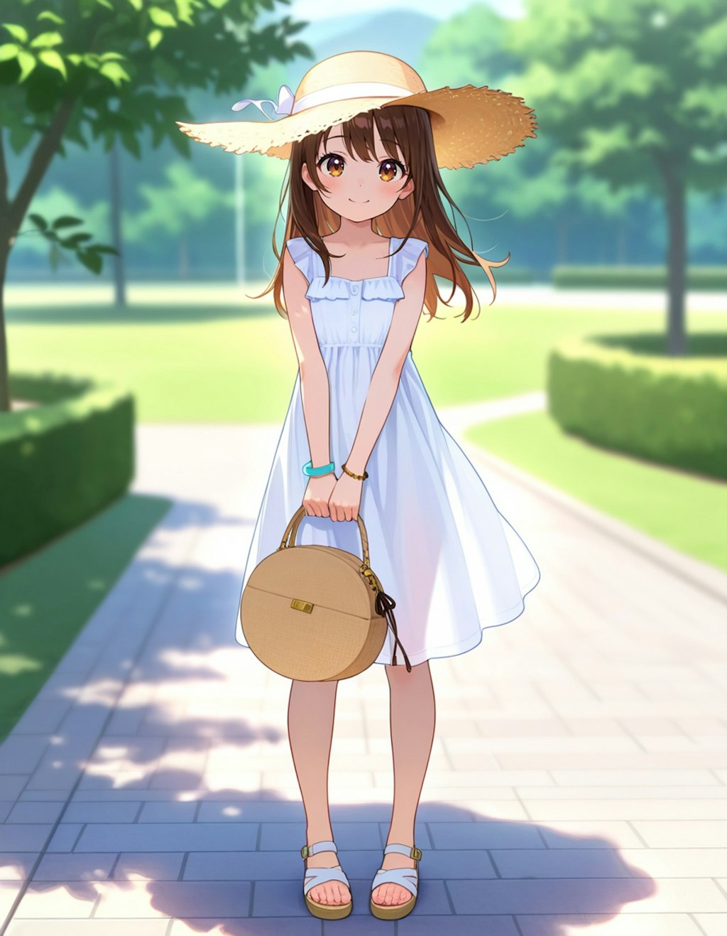 風にふわり、恋の予感