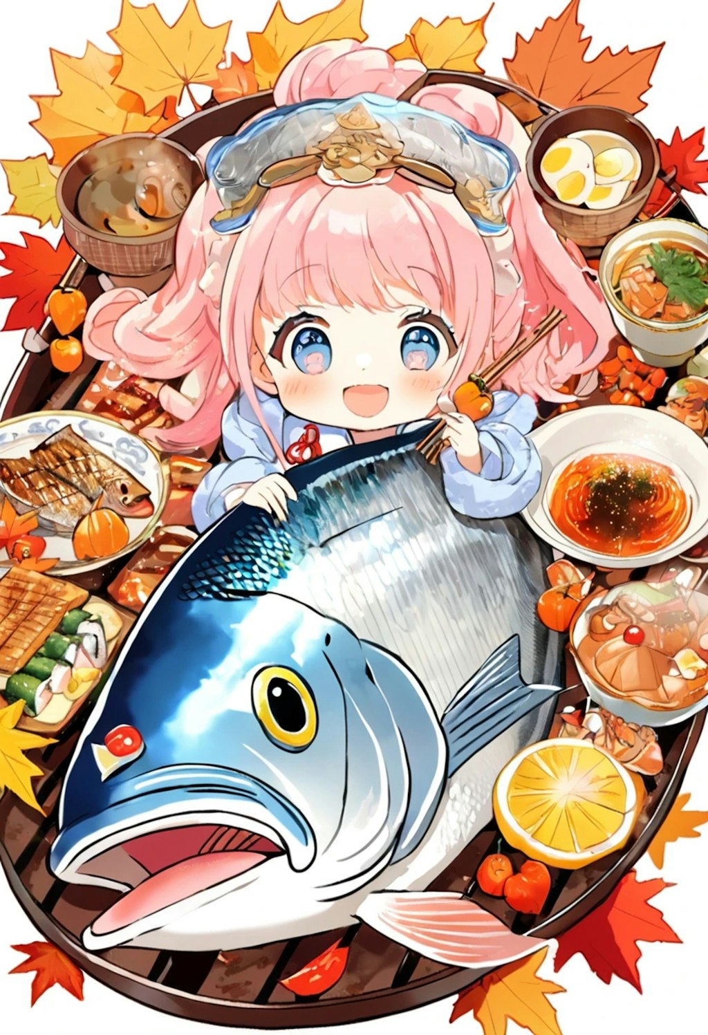 あそし８（秋刀魚）