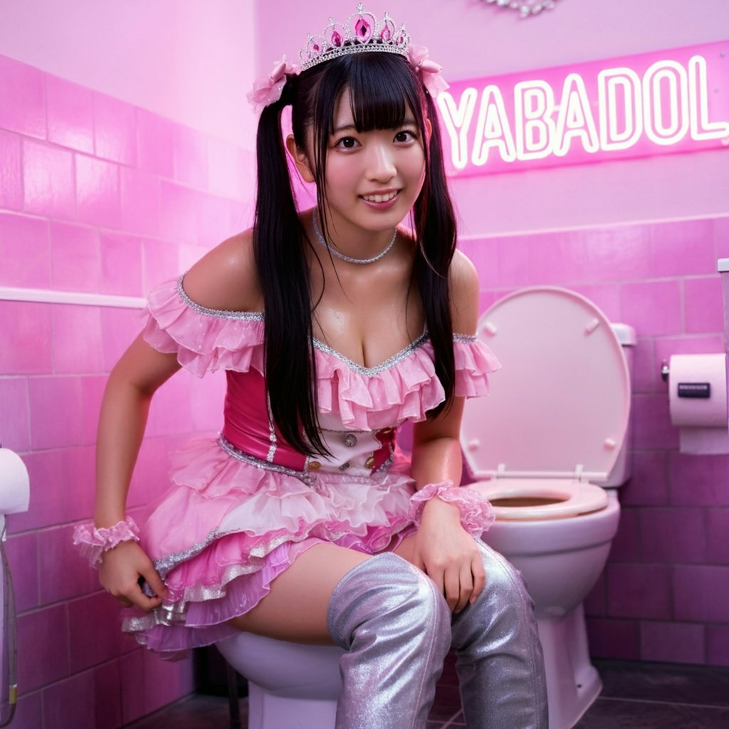 トイレのヤバいアイドル