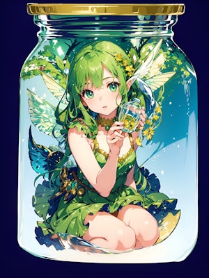 緑髪の妖精