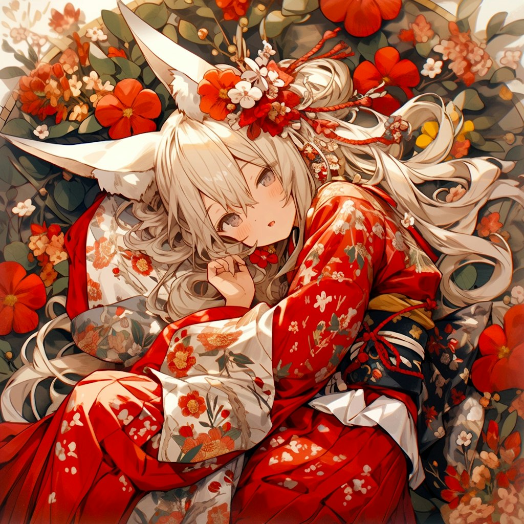 白狐の君