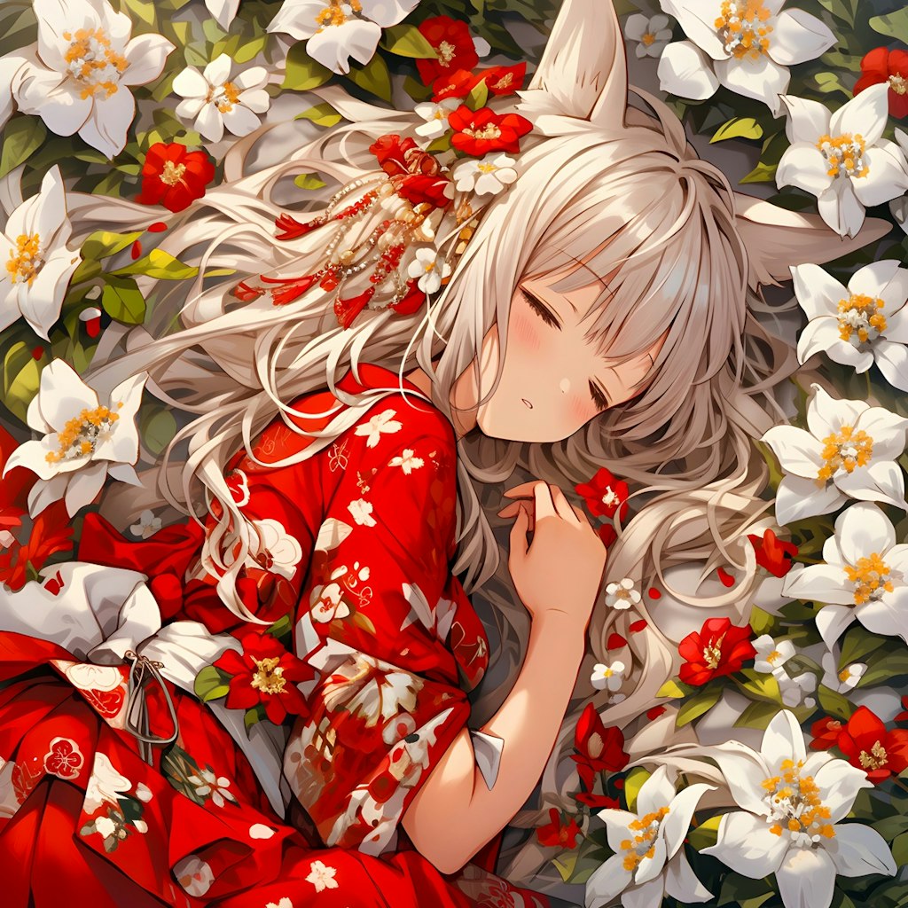 白狐の君