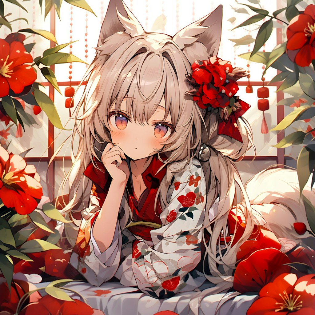 白狐の君