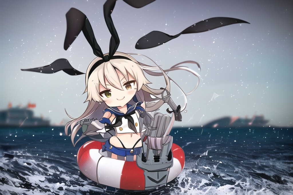 ちび島風  (艦これ)