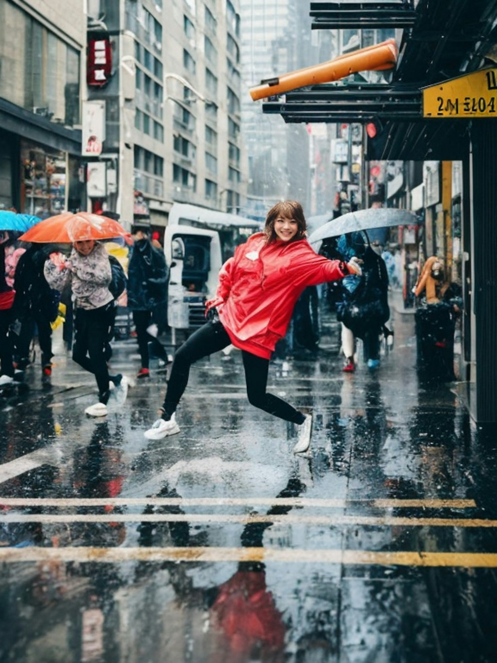 雨に踊れば