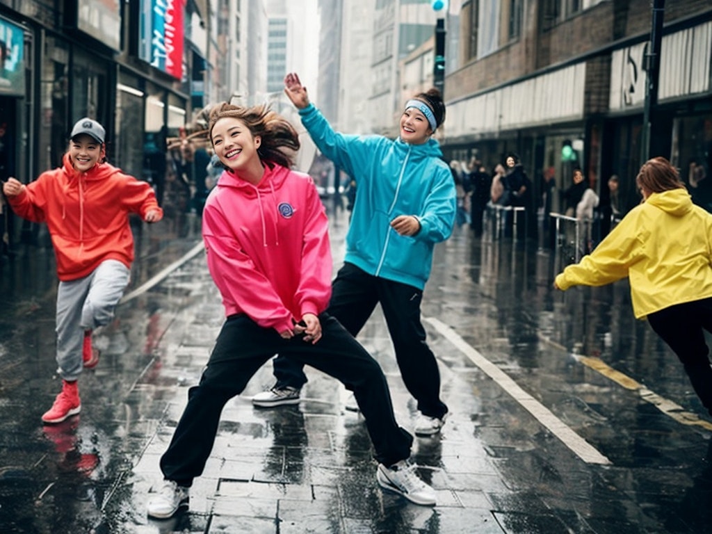 雨に踊れば