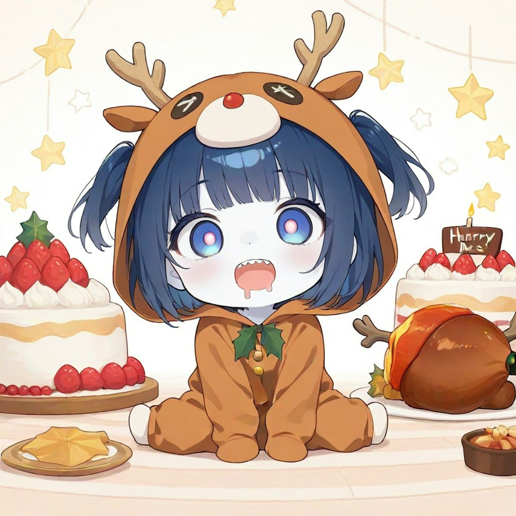 クリスマスはおいしいね🎵