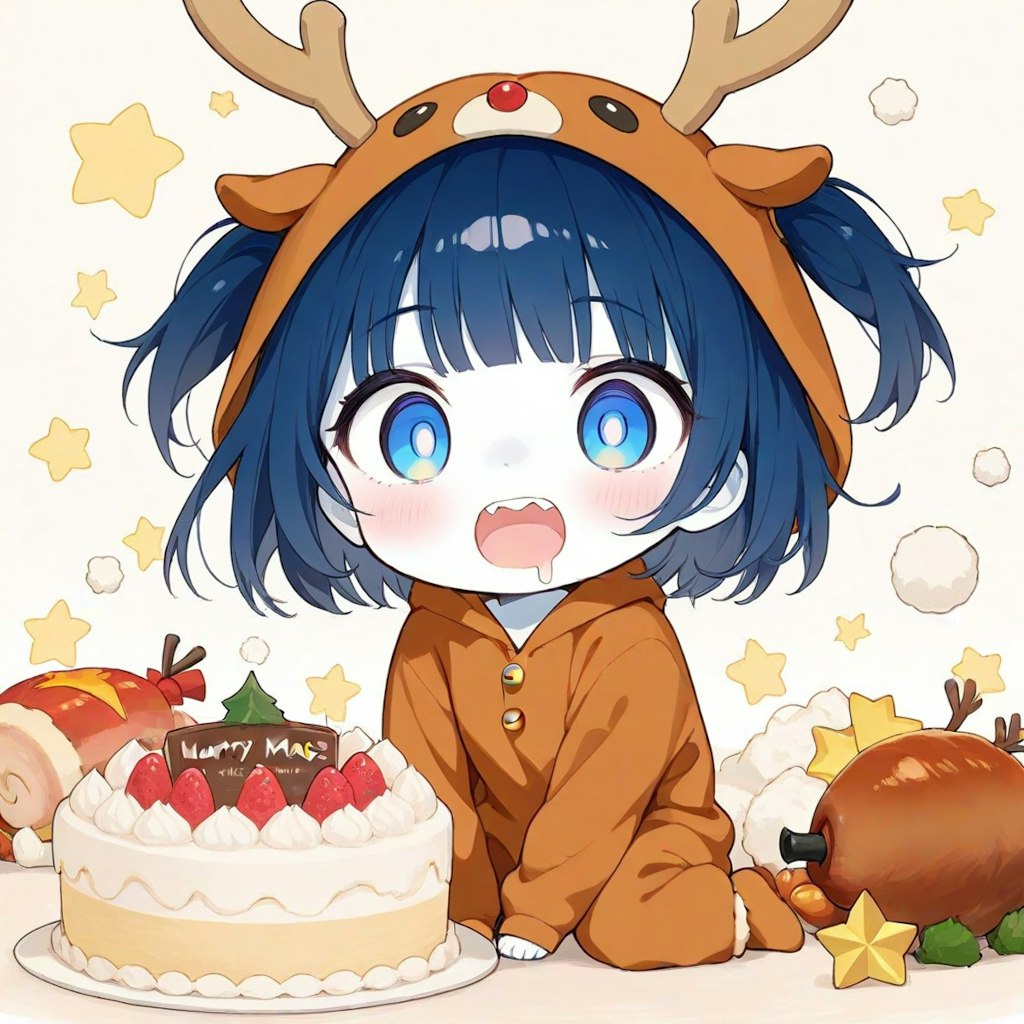 クリスマスはおいしいね🎵