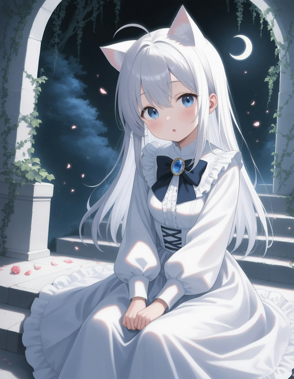 白ねこちゃん18