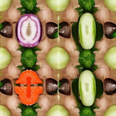 野菜の万華鏡