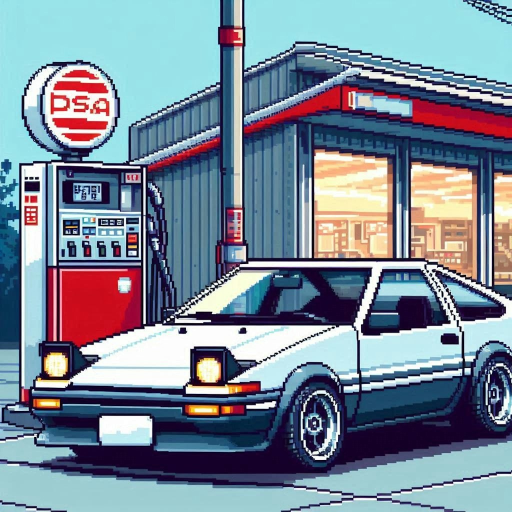 AE-86　ドット絵風