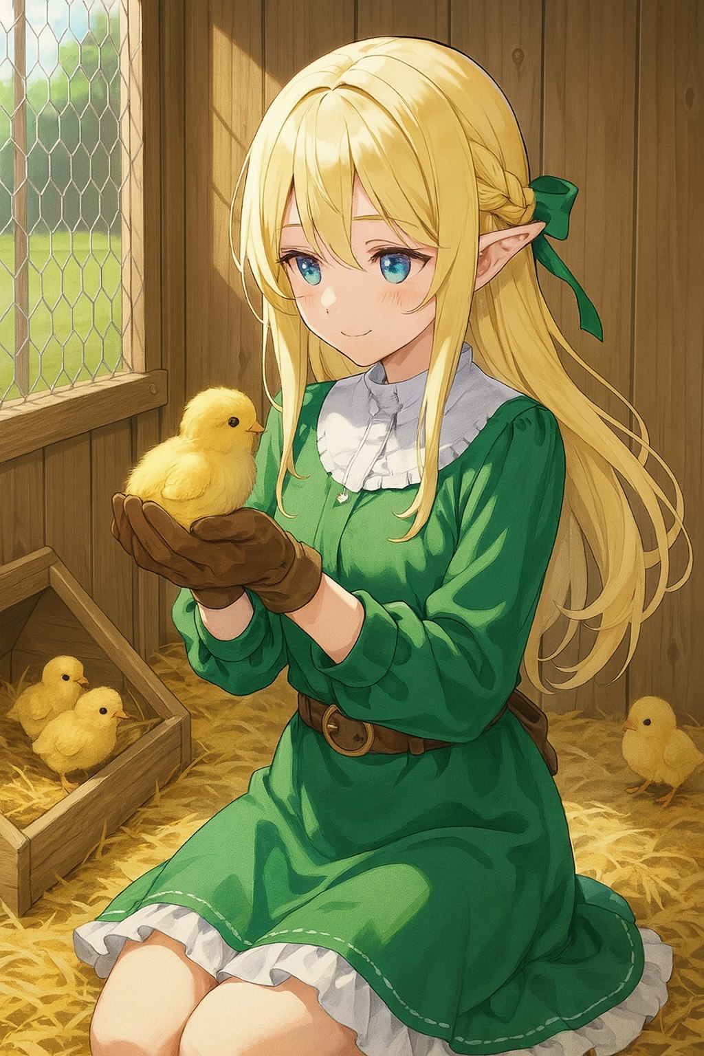 りっぱなニワトリになってや。
