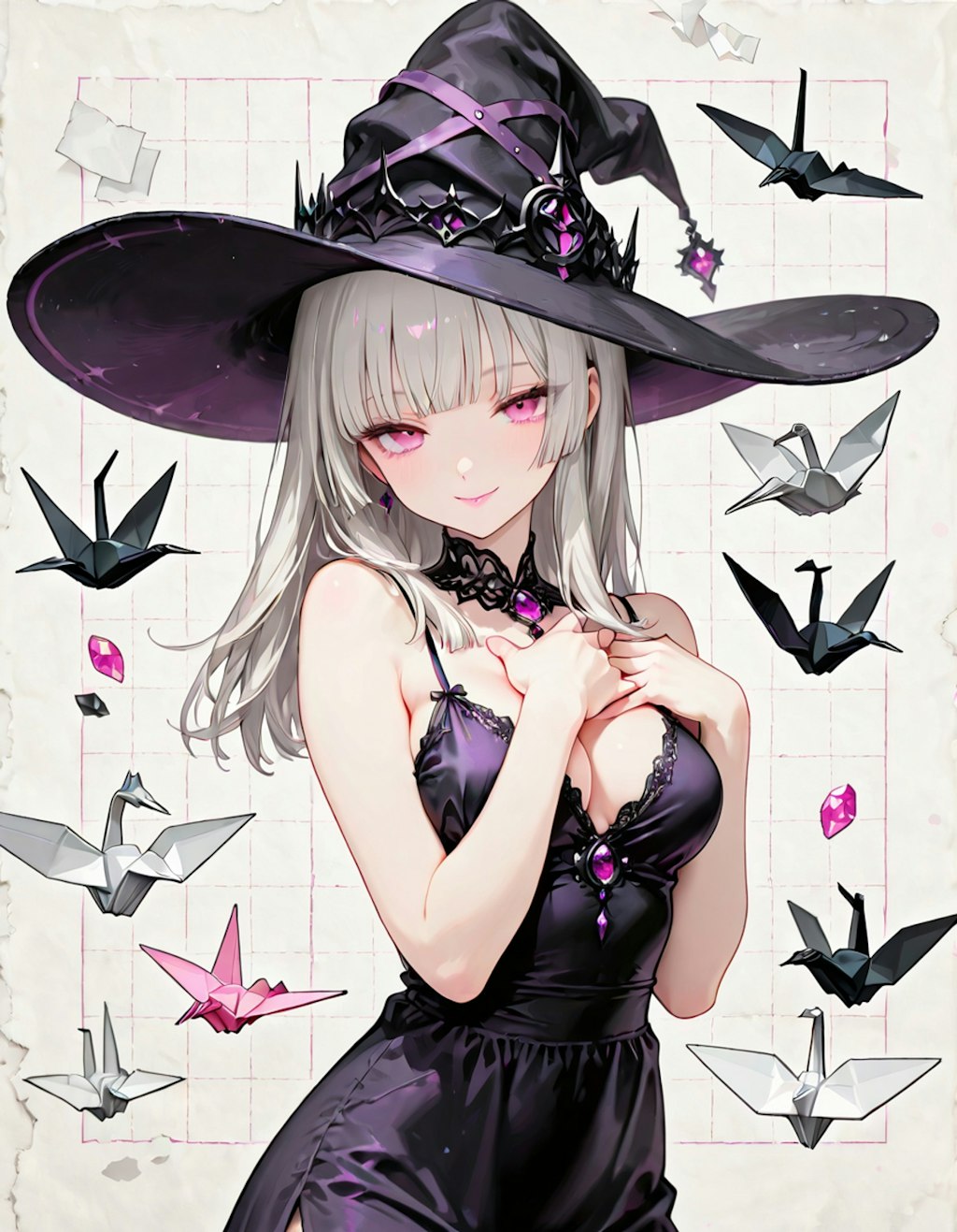 折り紙魔法🪄　　の絵