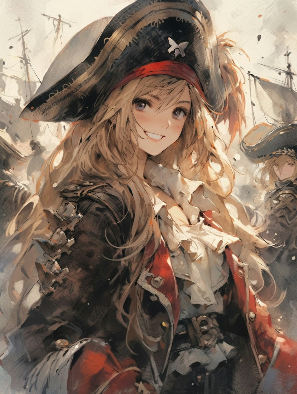 海賊娘。
