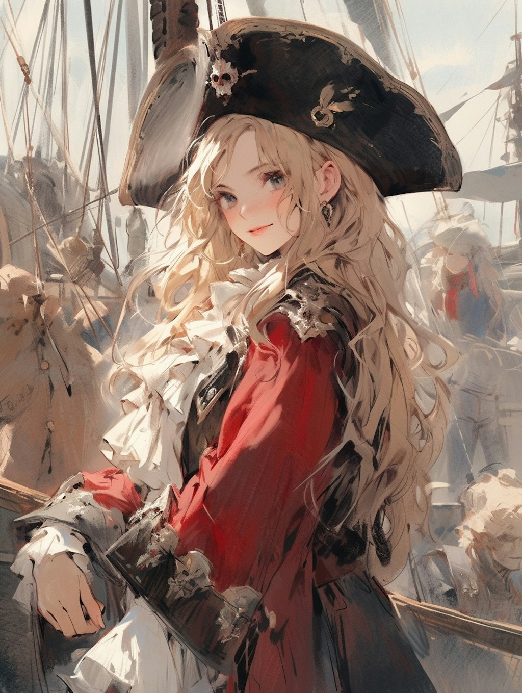 海賊娘。