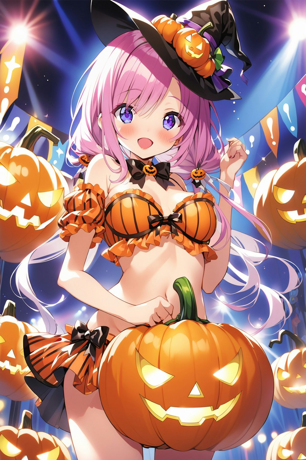 ハロウィン　肌色多すぎ？