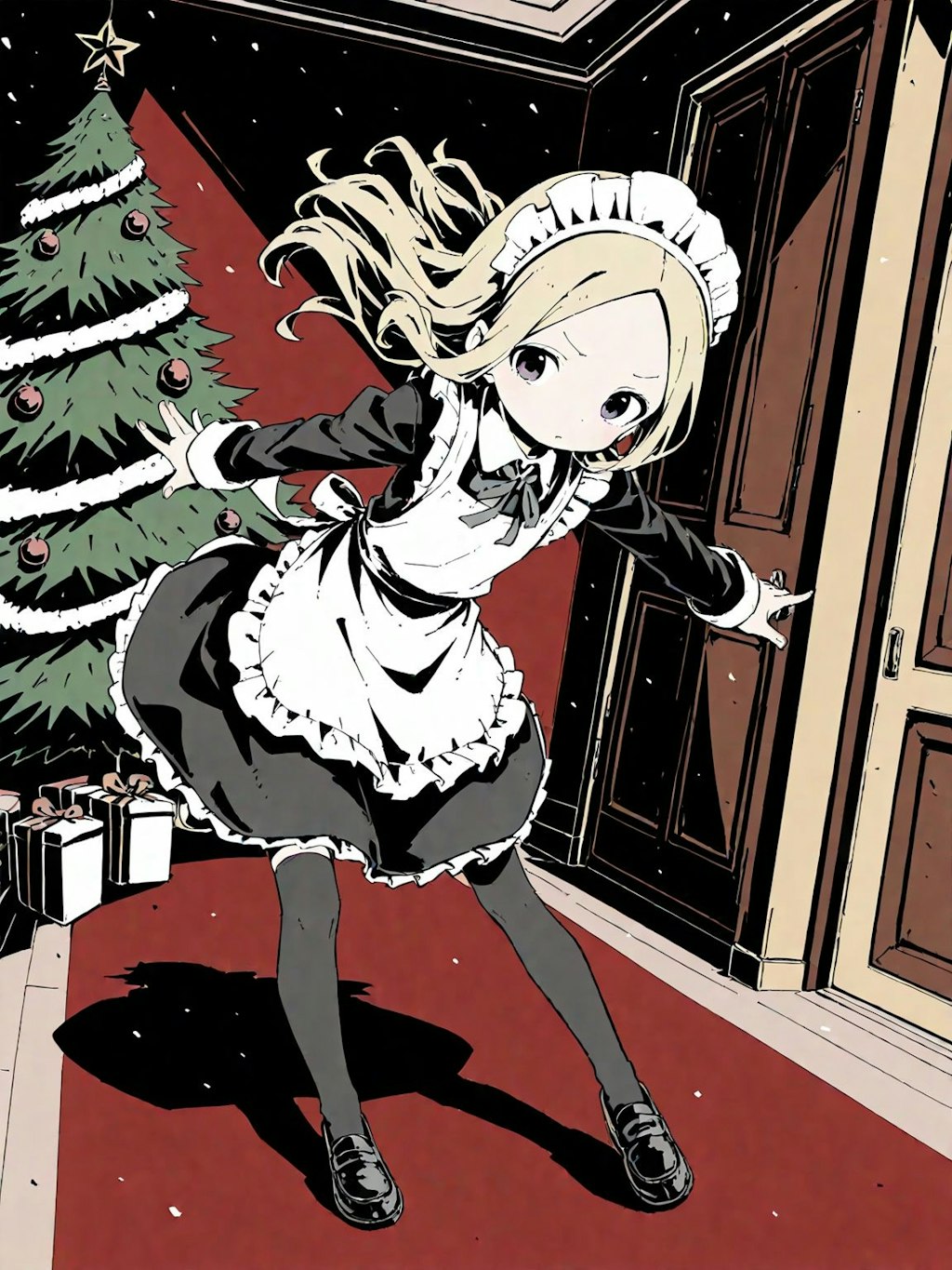 メイド服とクリスマス