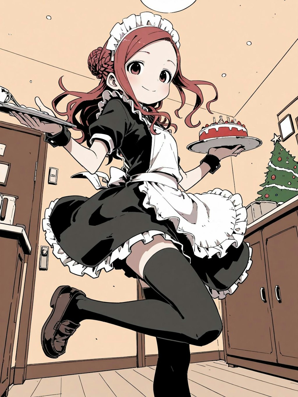 メイド服とクリスマス