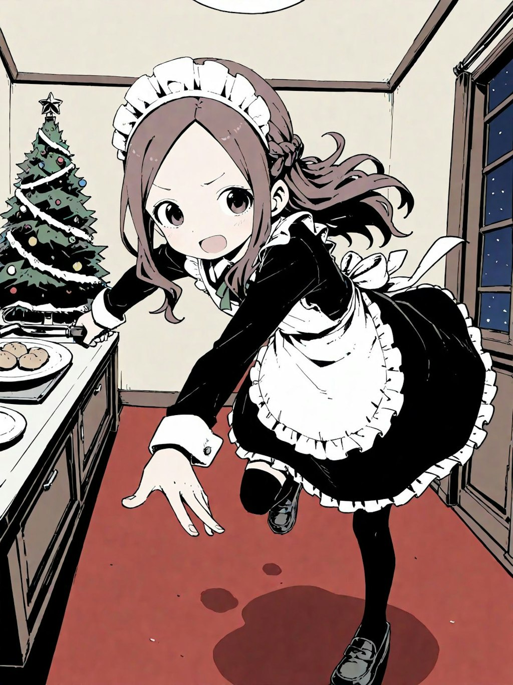 メイド服とクリスマス