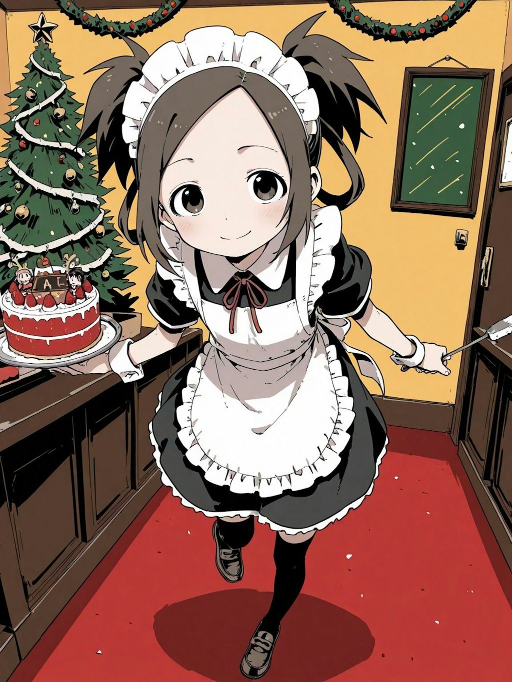 メイド服とクリスマス