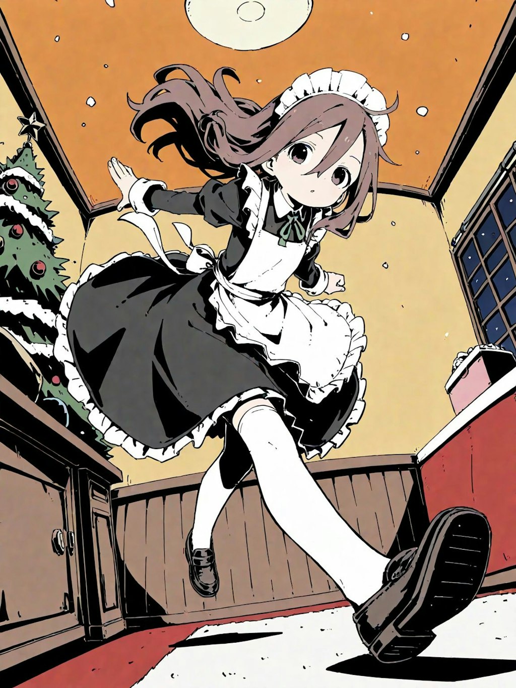 メイド服とクリスマス