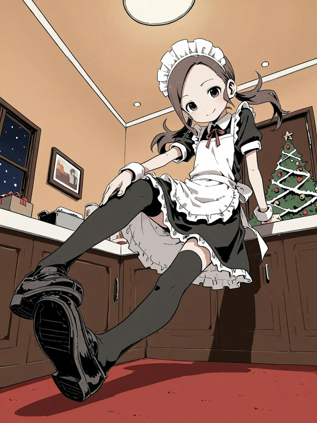 メイド服とクリスマス