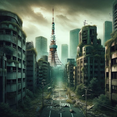 廃墟の東京