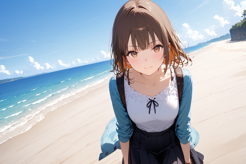 海岸へ散歩