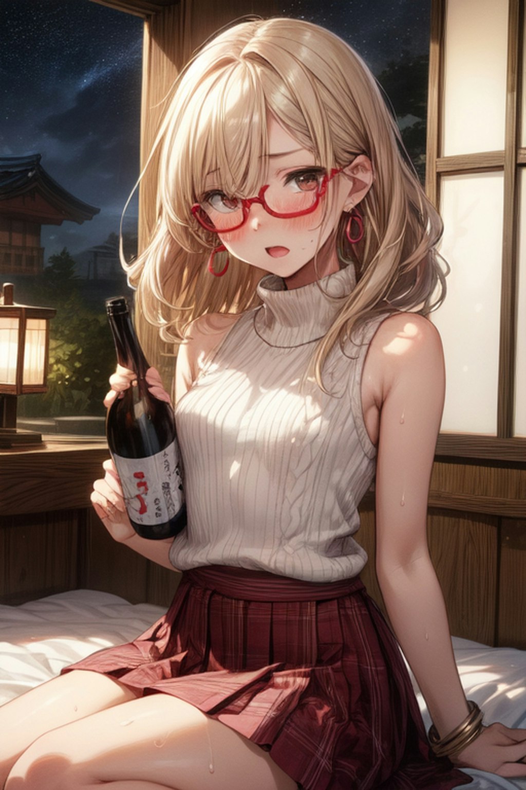 やけ酒、宅飲み、ゆづちゃん