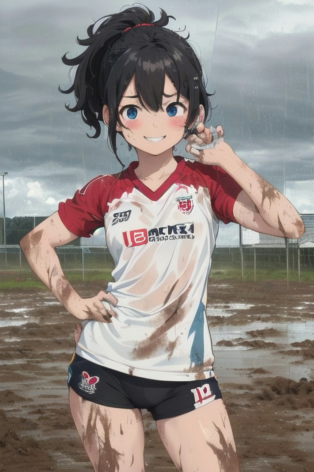 🏉泥まみれの女子ラグビー 55