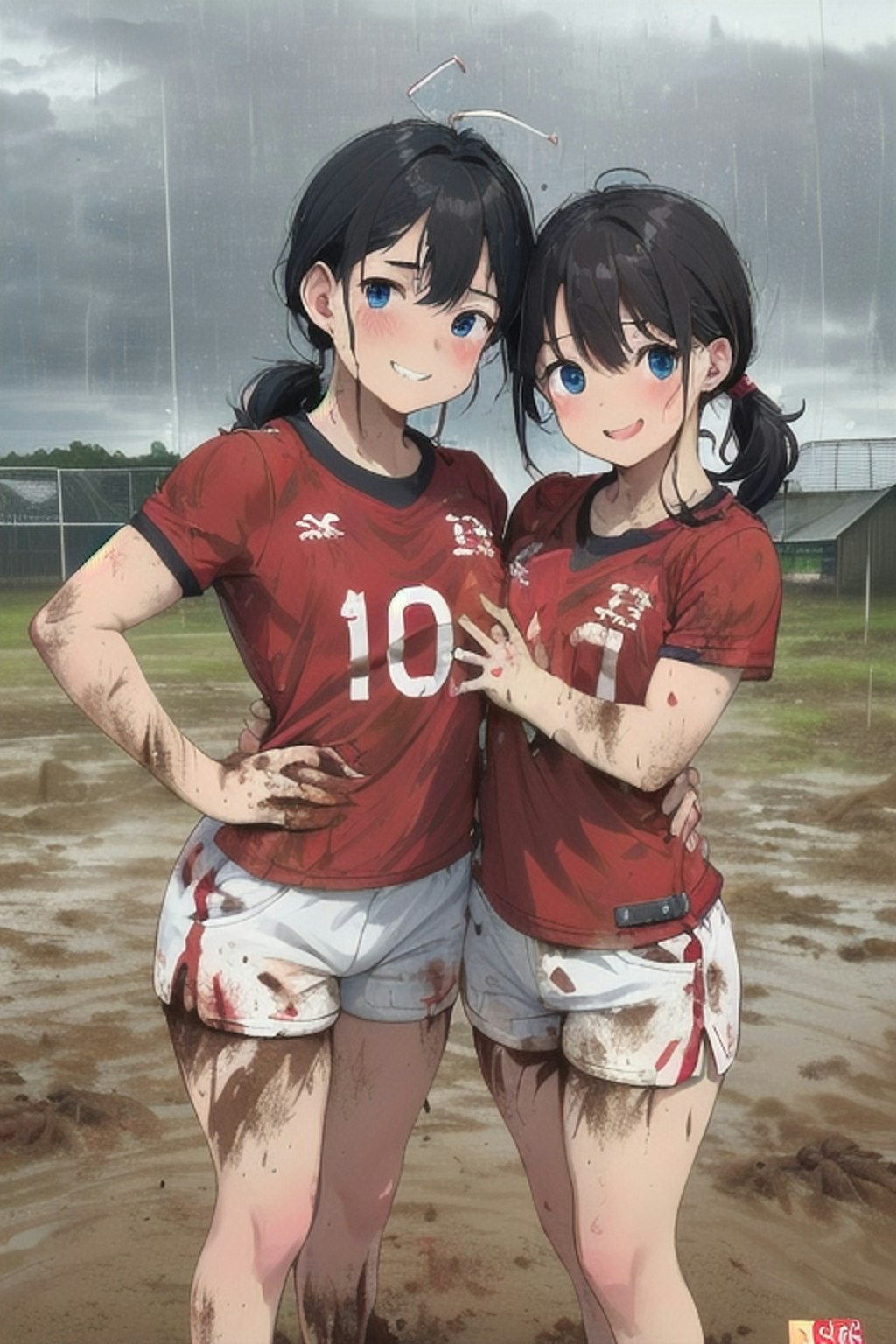 🏉泥まみれの女子ラグビー 55