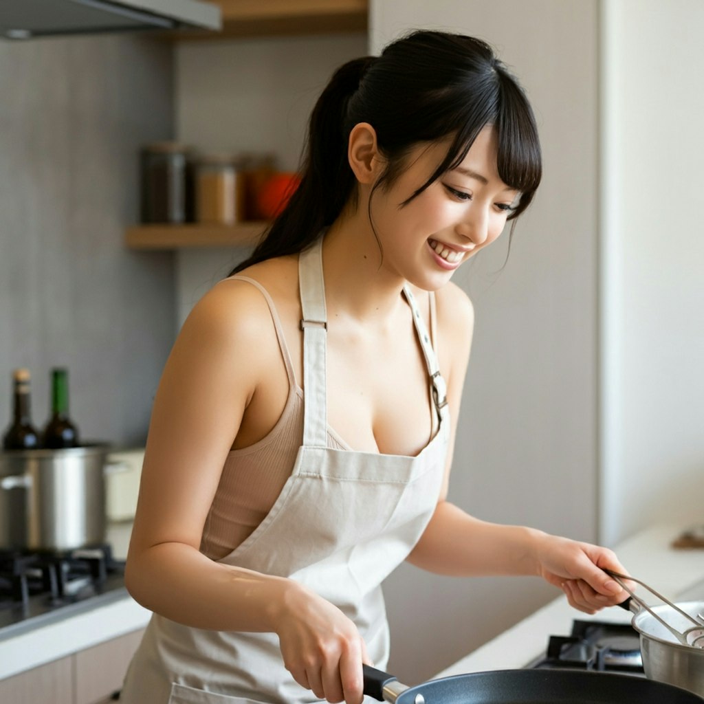 ただいま料理中❣️