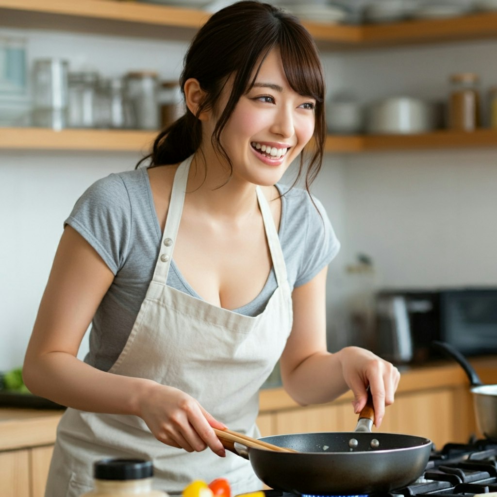 ただいま料理中❣️