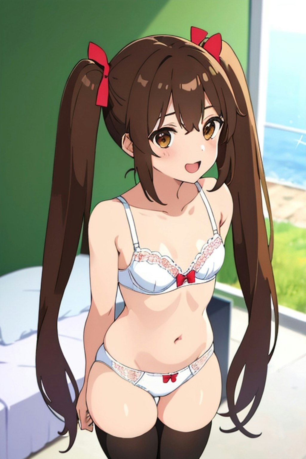 Twintails girl