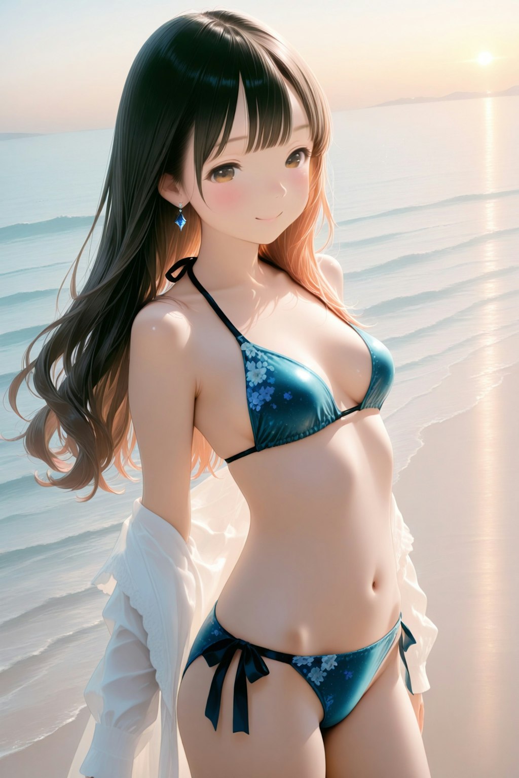 プライベートビーチみたいだね