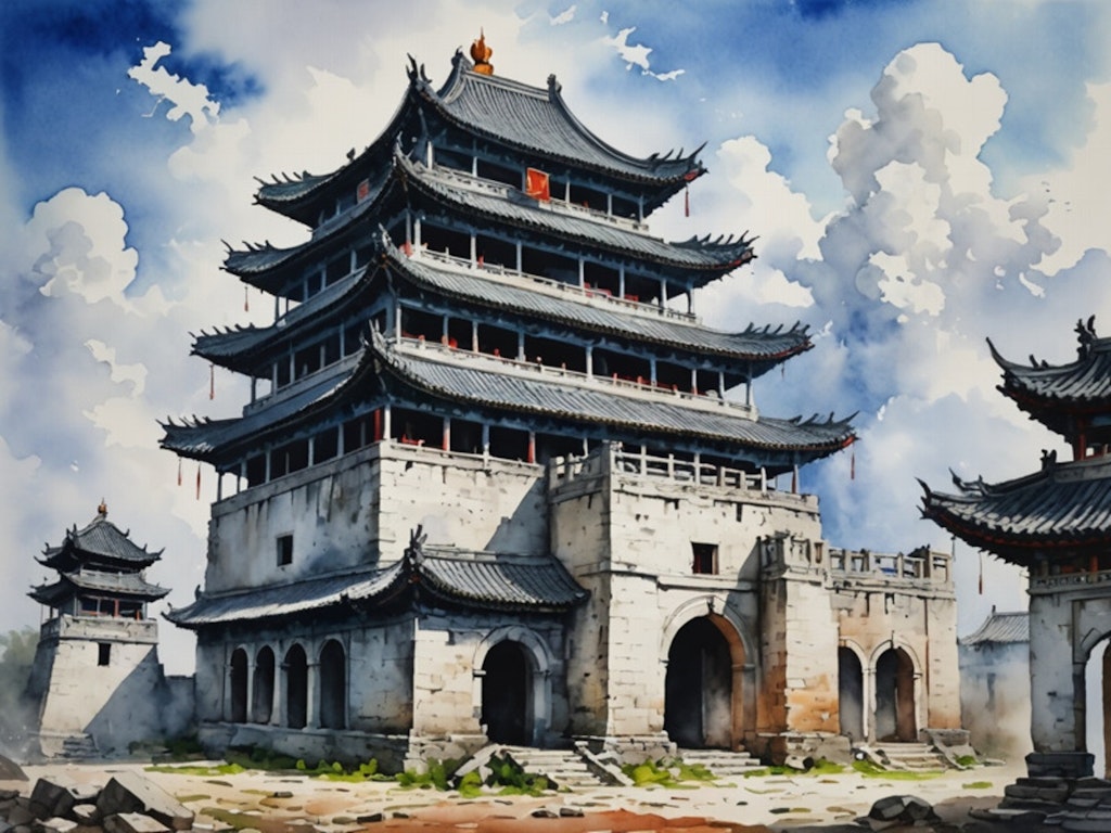 中国風遺跡